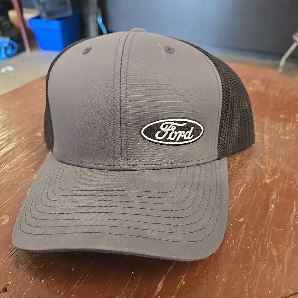 Ford Gray and Black Trucker Hat